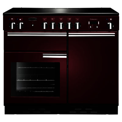 Rangemaster Professional + 100 Induction Hob Range Cooker Cranberry